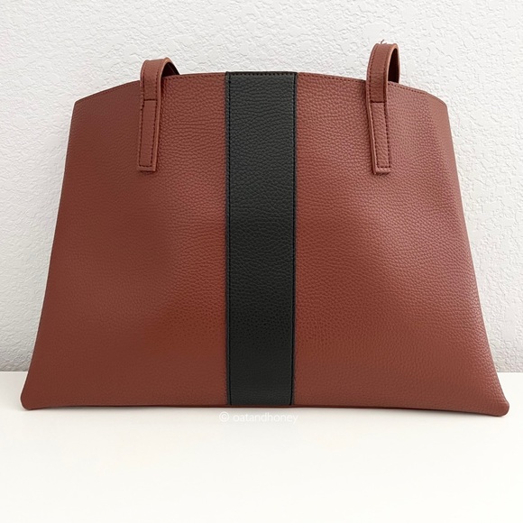 Vince Camuto Vegan Leather Luck Tote Bag - Picture 2 of 7